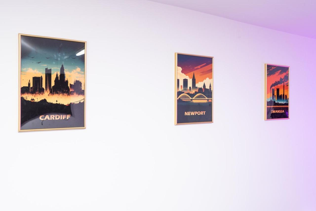 Exquisite Cardiff Apartments- With Garden Lounge & Games Room Екстер'єр фото